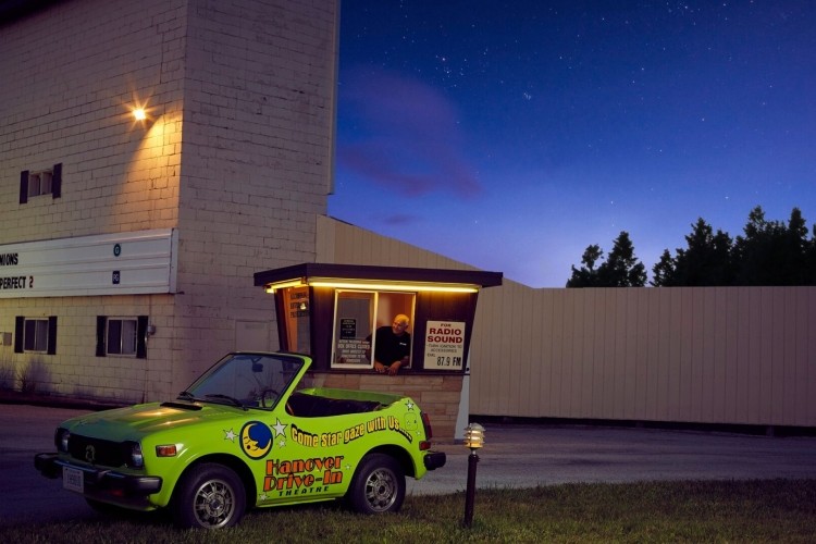 Car at drive in